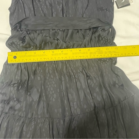 Simply Vera Vera Wang Black Sleeveless Smocked Dress NWT, Sz XS - Picture 7 of 16